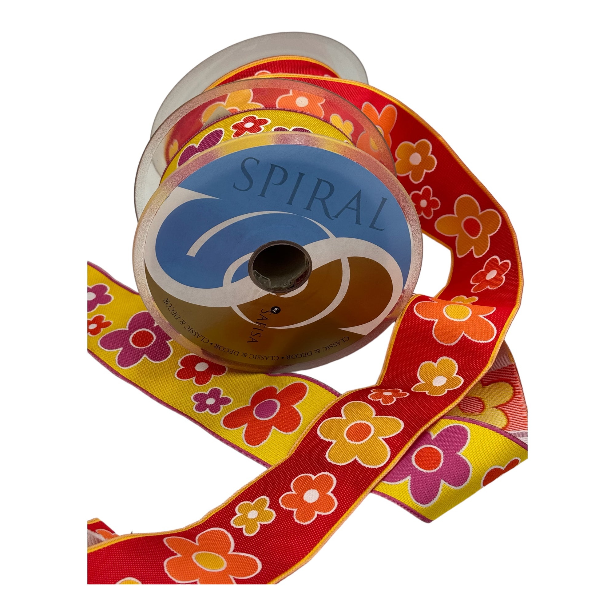 Cubrecosturas hippie flowers