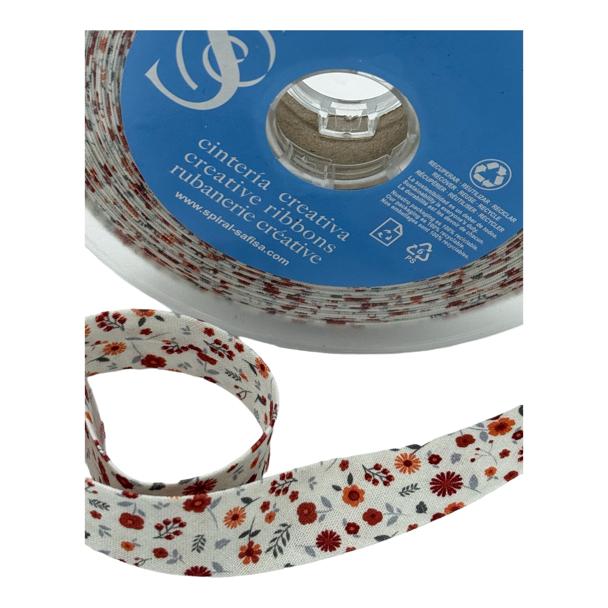 CINTA BIÉS COUNTRY NARANJA rollo 20m