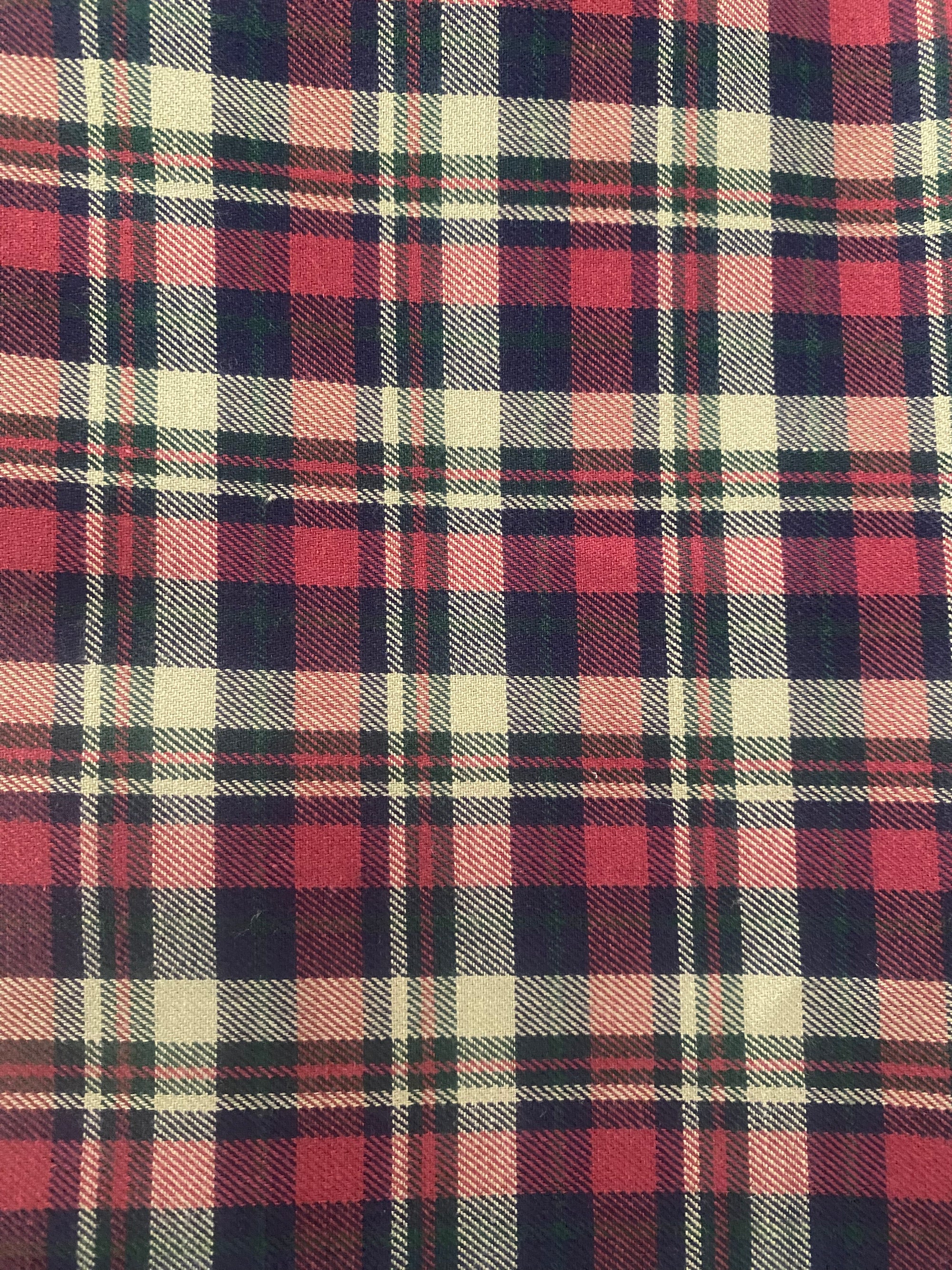 Tela viyela/viella CUADROS TARTAN(CM) CERTIFICADO GOTS