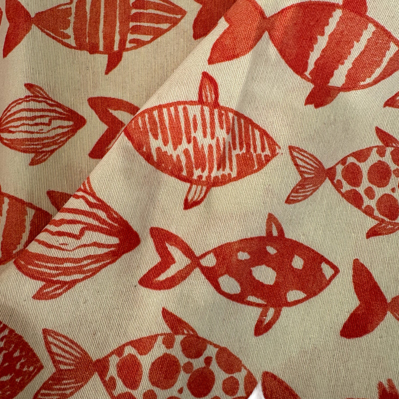 Loneta PECES CORAL