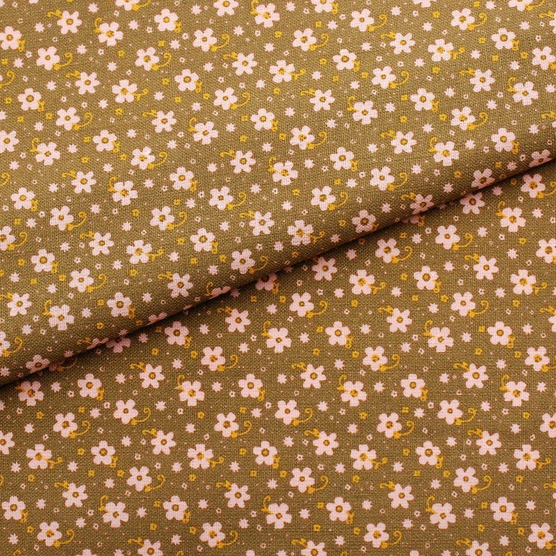 Tela estampada flores primavera