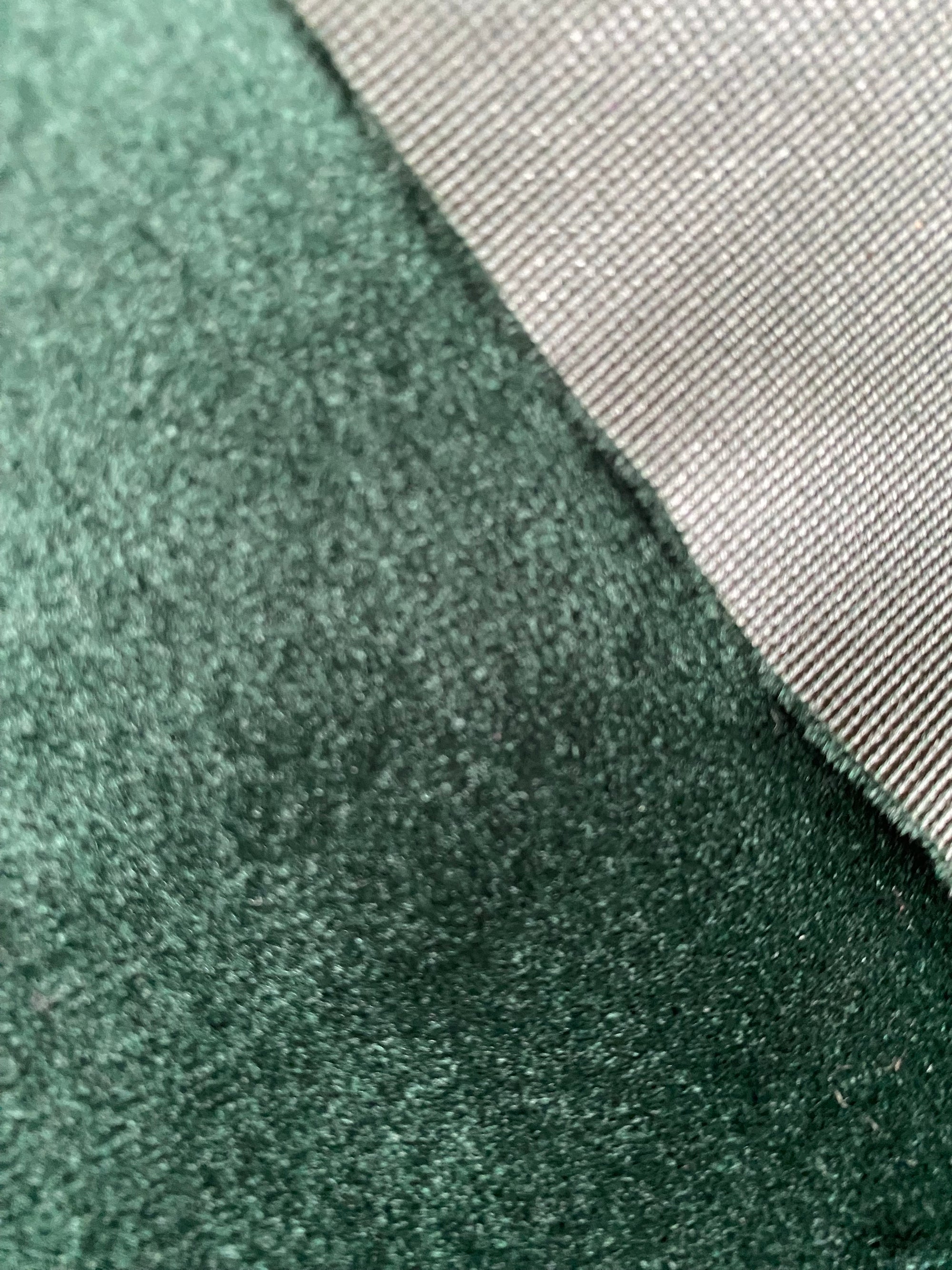 Terciopelo azul y verde