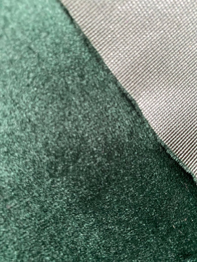 Terciopelo azul y verde