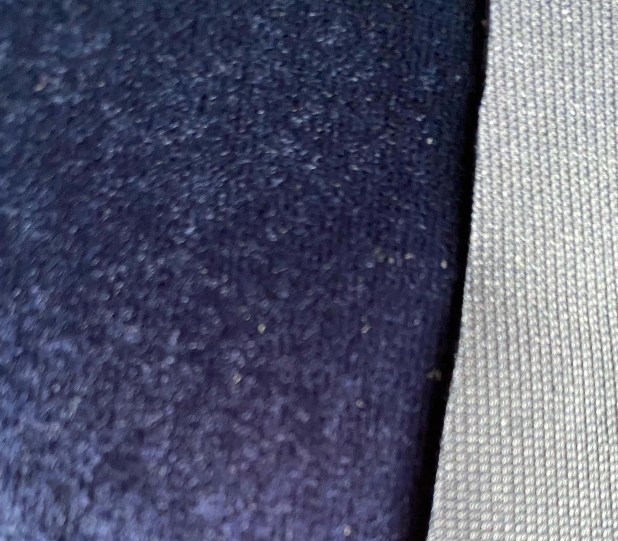 Terciopelo azul y verde