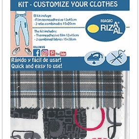 Kit personaliza tu ropa (PARCHES/CODERAS/RODILLERAS)