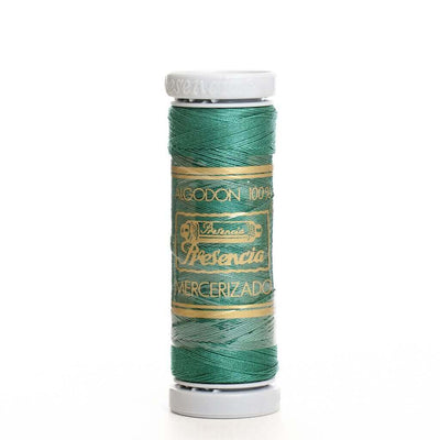 Hilo de coser 100% algodón colores (verde, ocre, marrón, beige, tostado, teja, gris, negro)
