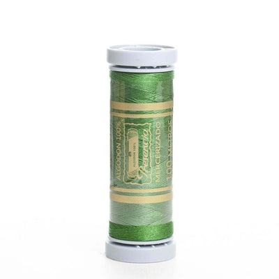 Hilo de coser 100% algodón colores (verde, ocre, marrón, beige, tostado, teja, gris, negro)