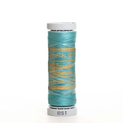 Hilo de coser 100% algodón colores (Blanco, amarillo, naranja, rojo, rosa, lila, azul, esmeralda)