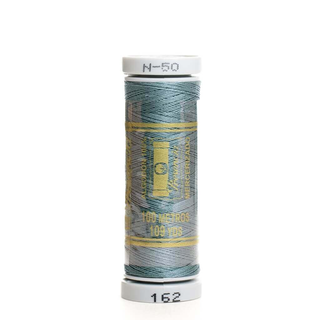 Hilo de coser 100% algodón colores (Blanco, amarillo, naranja, rojo, rosa, lila, azul, esmeralda)