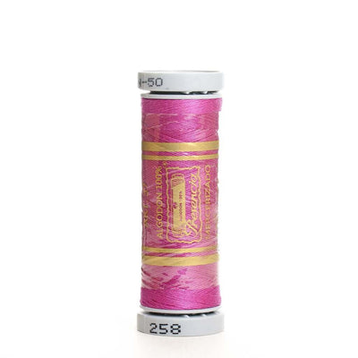 Hilo de coser 100% algodón colores (Blanco, amarillo, naranja, rojo, rosa, lila, azul, esmeralda)