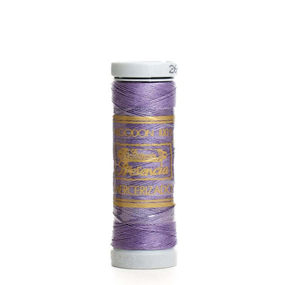 Hilo de coser 100% algodón colores (Blanco, amarillo, naranja, rojo, rosa, lila, azul, esmeralda)