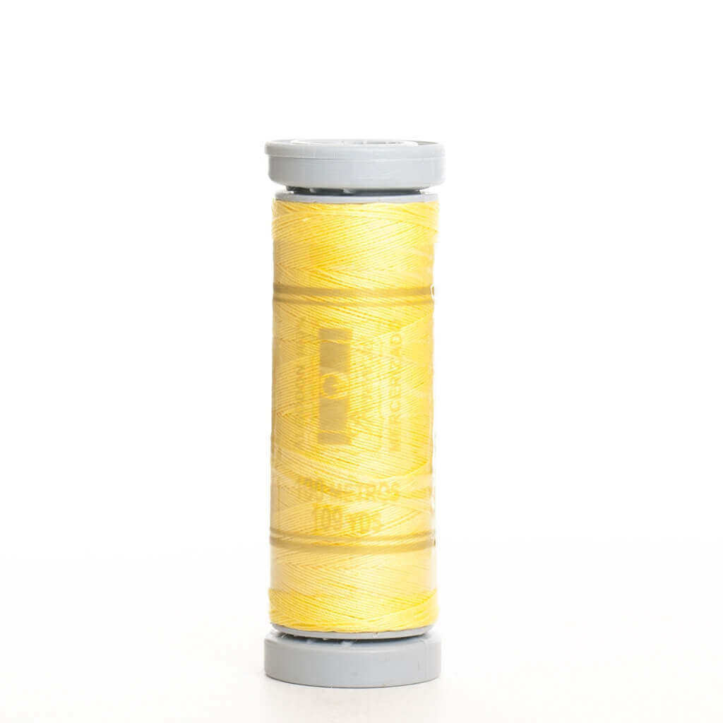 Hilo de coser 100% algodón colores (Blanco, amarillo, naranja, rojo, rosa, lila, azul, esmeralda)