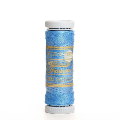 Hilo de coser 100% algodón colores (Blanco, amarillo, naranja, rojo, rosa, lila, azul, esmeralda)