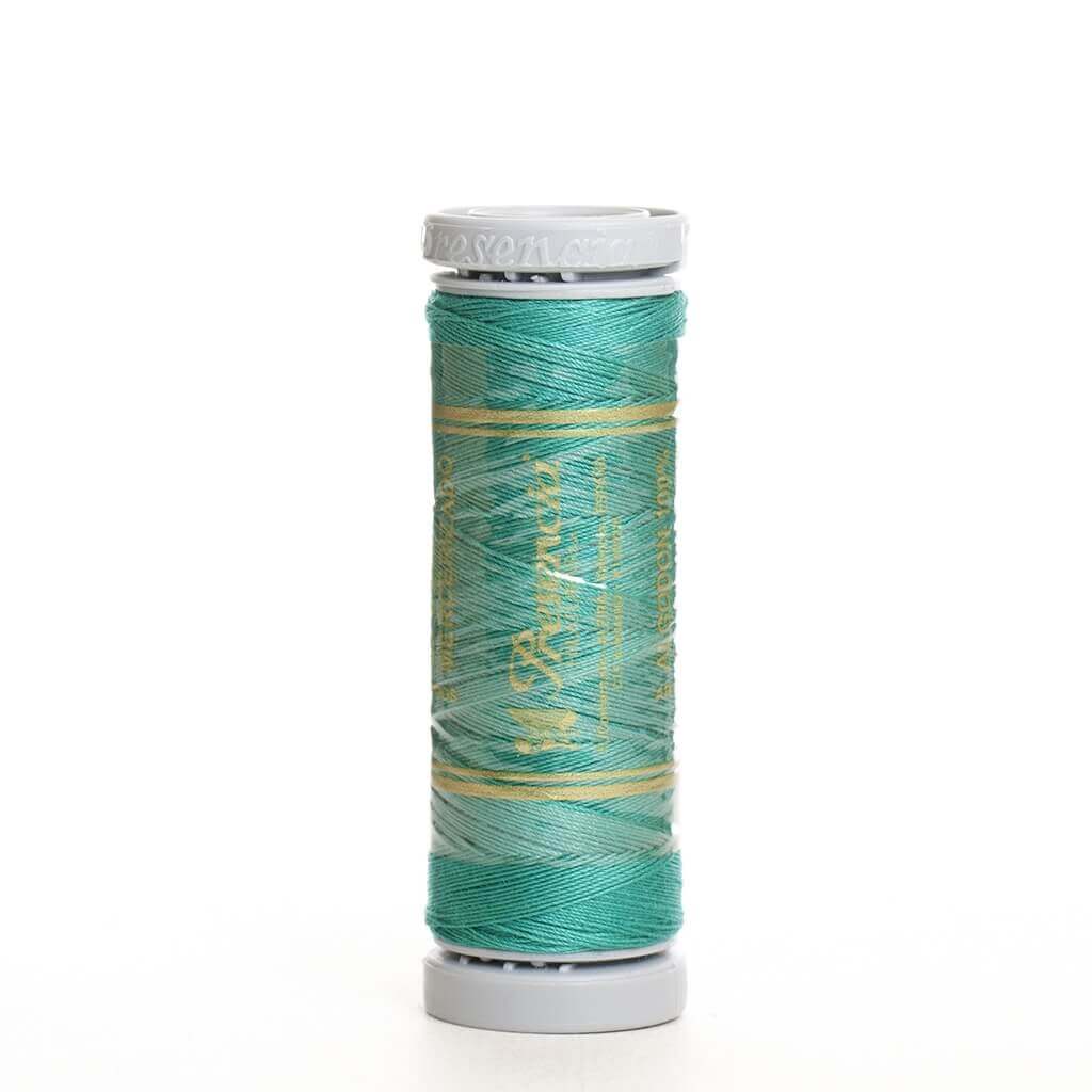 Hilo de coser 100% algodón colores (verde, ocre, marrón, beige, tostado, teja, gris, negro)