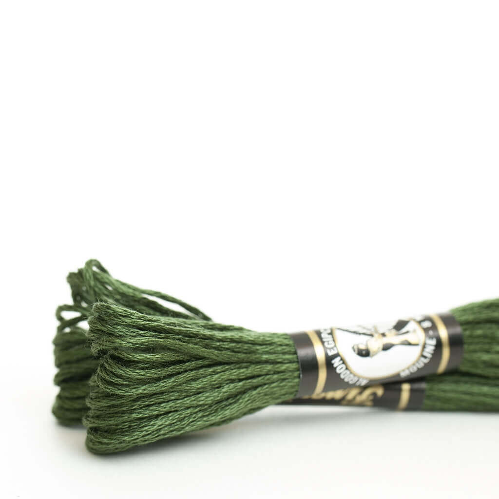 Mouliné especial Finca 100% algodón (verde, ocre, teja, marrón, gris y negro)