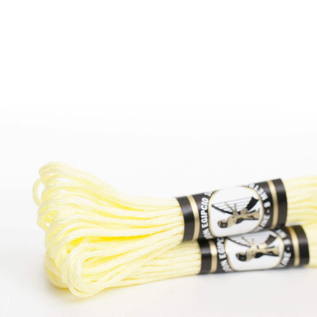 Mouliné especial Finca algodón (blanco, amarillo, naranja, rojo y rosa)