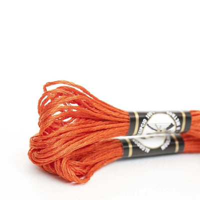 Mouliné especial Finca algodón (blanco, amarillo, naranja, rojo y rosa)