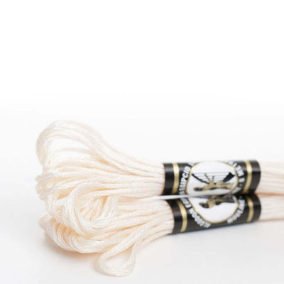 Mouliné especial Finca algodón (blanco, amarillo, naranja, rojo y rosa)