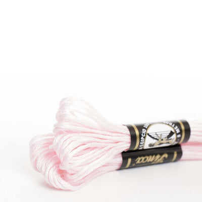 Mouliné especial Finca algodón (blanco, amarillo, naranja, rojo y rosa)