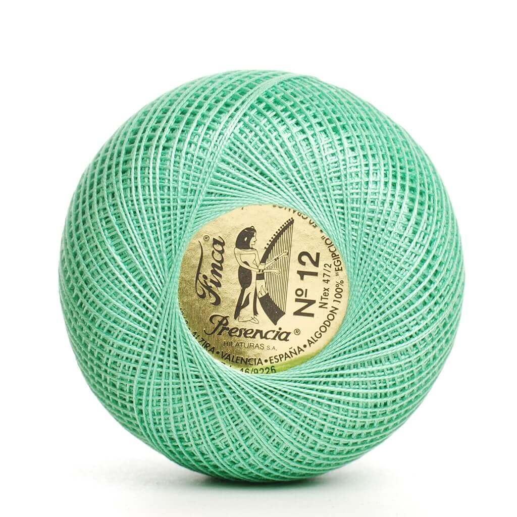 Perlé Finca 100% algodón egipcio nº12 colores fríos