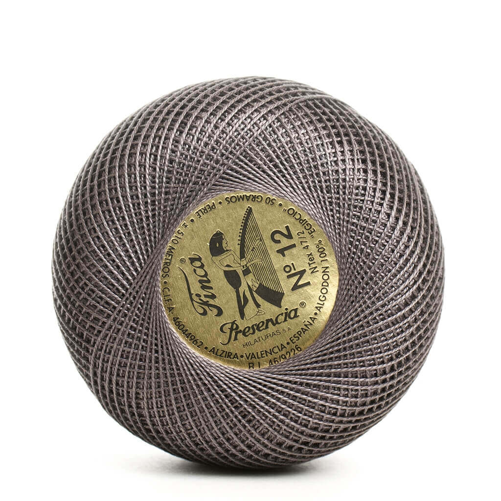 Perlé Finca 100% algodón egipcio nº12 colores fríos