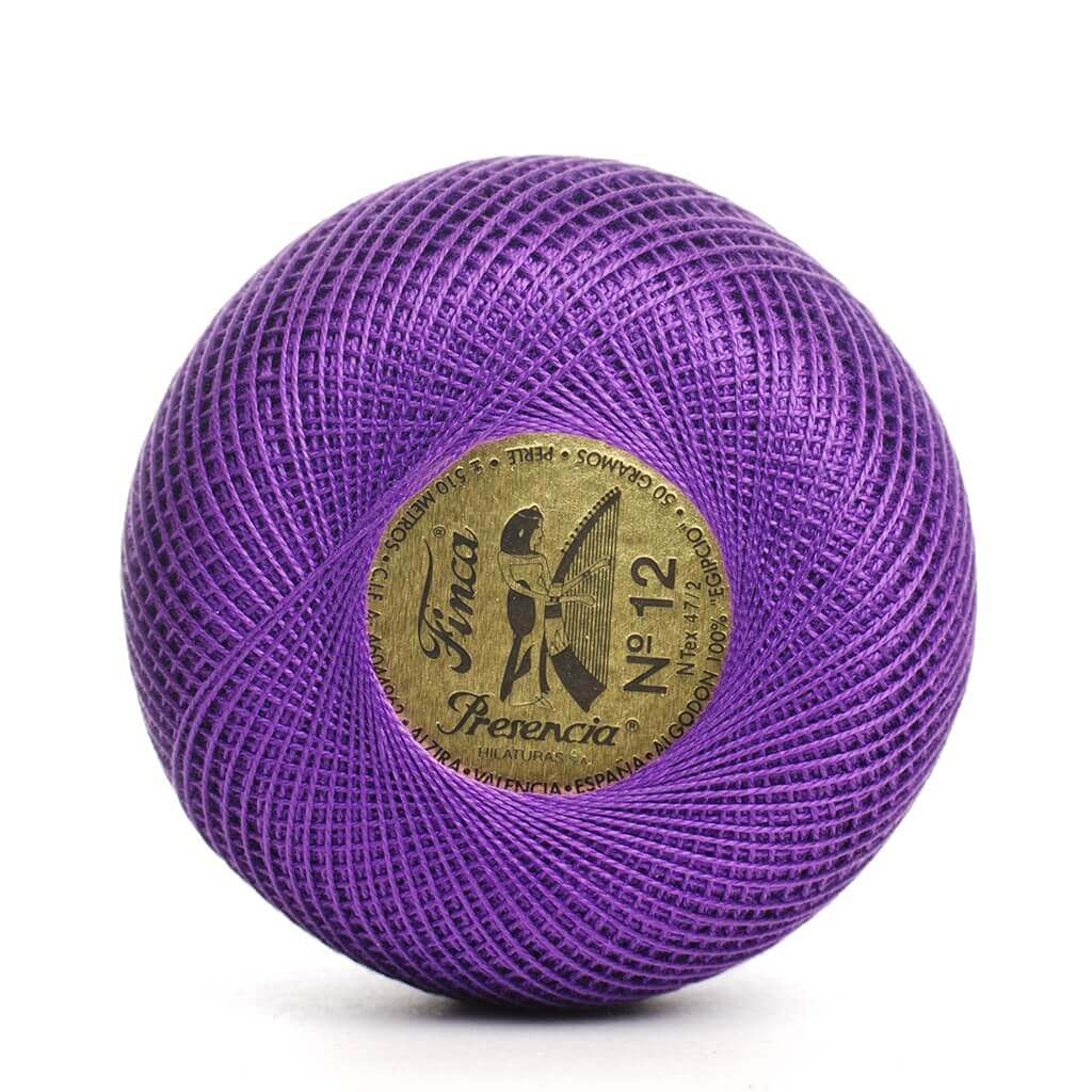 Perlé Finca 100% algodón egipcio nº12 colores fríos