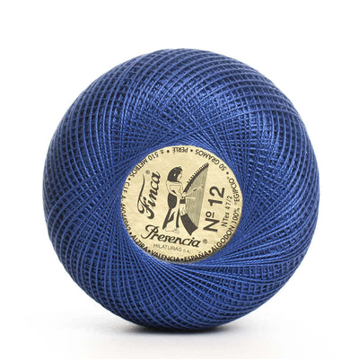 Perlé Finca 100% algodón egipcio nº12 colores fríos