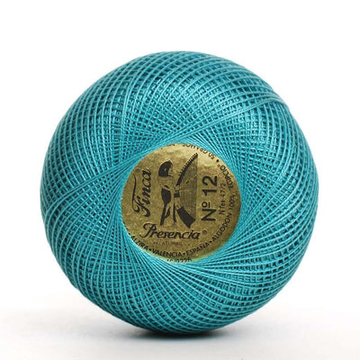 Perlé Finca 100% algodón egipcio nº12 colores fríos