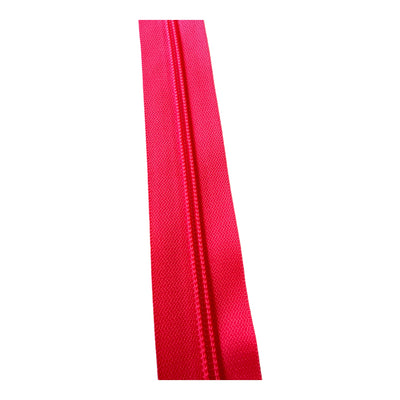 CREMALLERA CONTINUA DE NYLON DE 5MM. COLORES FLUOR