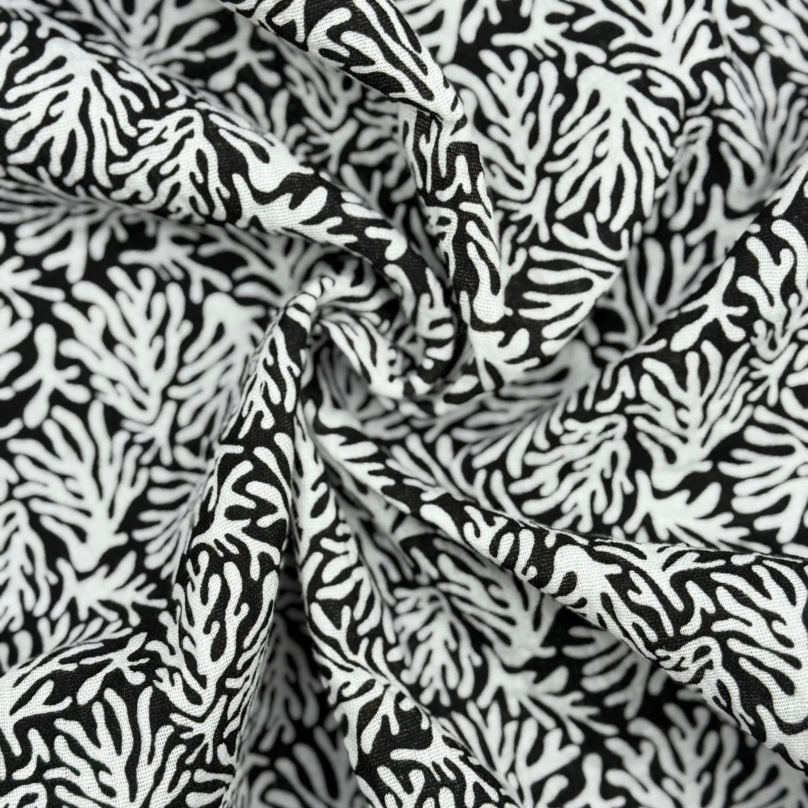 TELA DOBLE GASA/MUSELINA ORGANICA CORAL