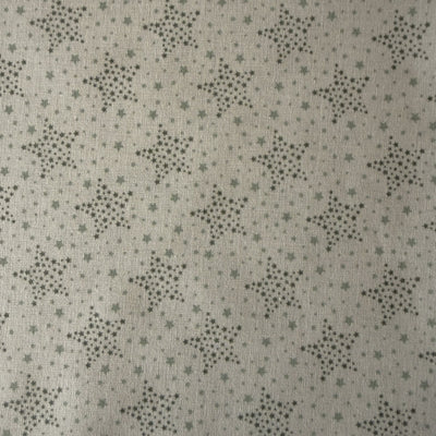 TELA POPELÍN ALGODÓN 100% ESTRELLAS OEKO-TEX GOTS