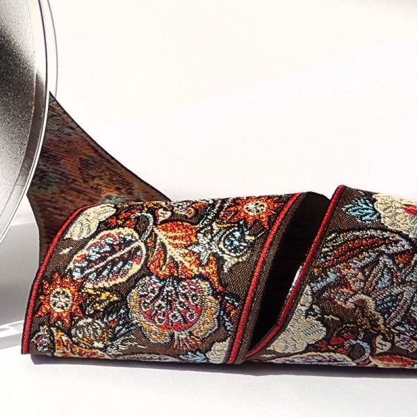 Cubrecosturas jacquard Otoño