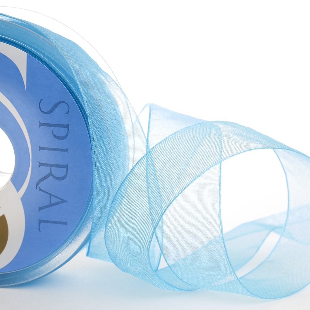 Cinta organdí ancha pieza 25 MTRS (38mm y 64mm)