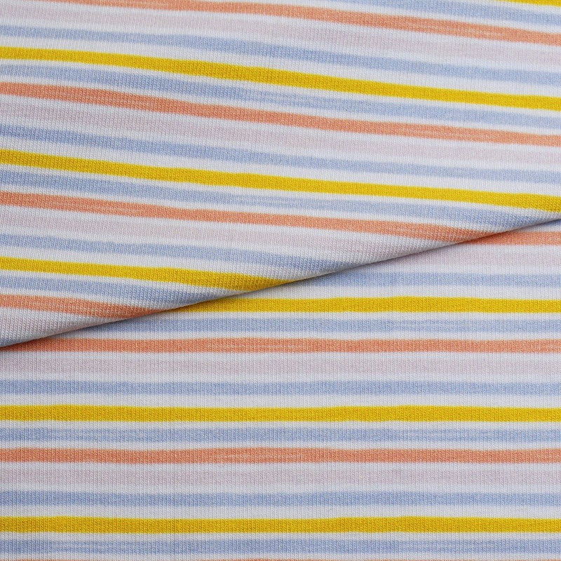 Punto estampado rayas multicolores