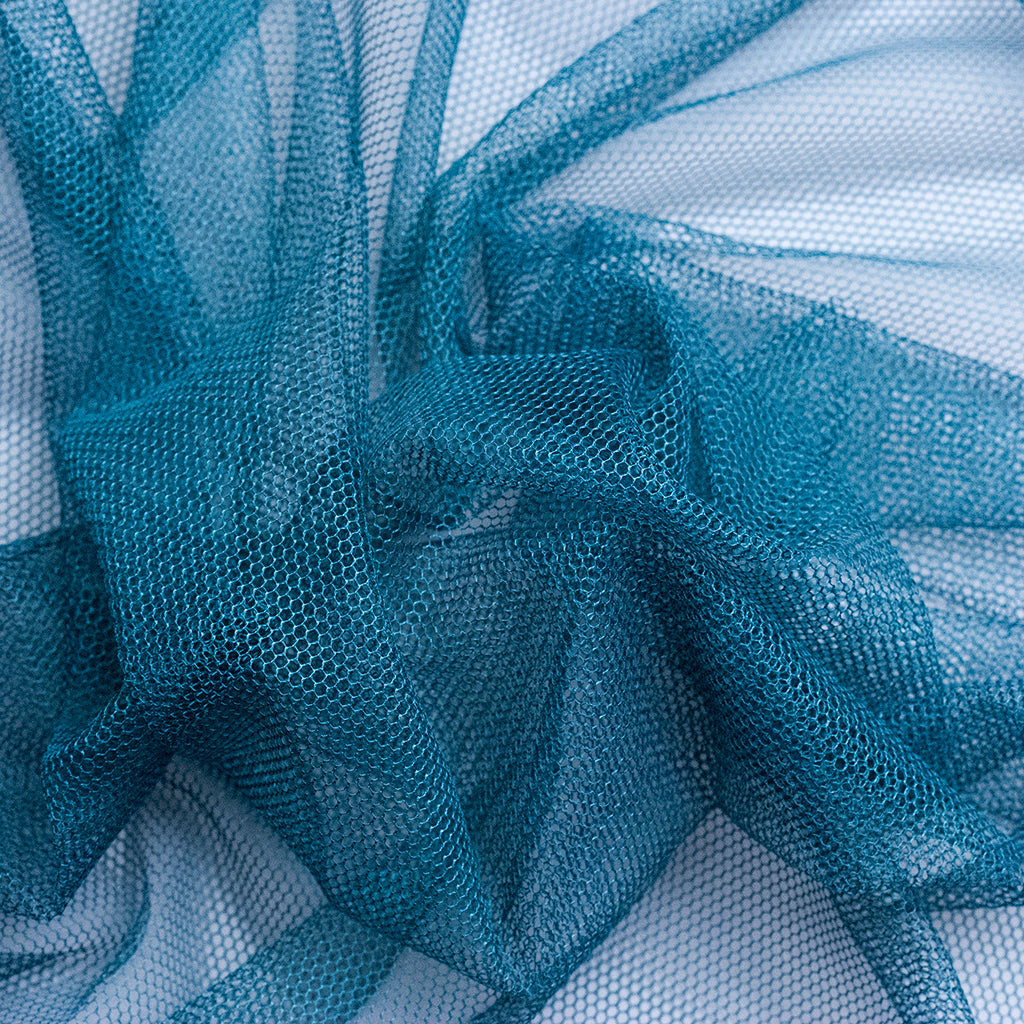 Tul liso MEDI azul verdoso oscuro (CM)