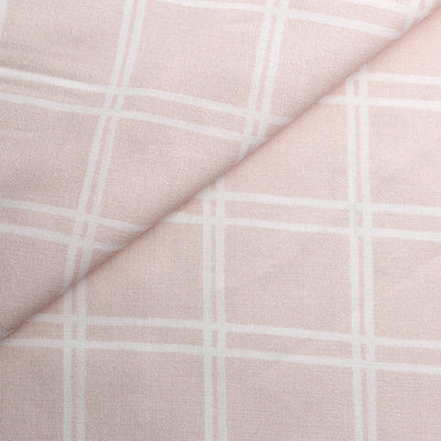 Tela estampada orgánica cuadros picnic CERTIFICADO GOTS (6 MTRS)