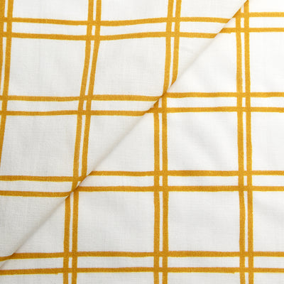 Tela estampada orgánica cuadros picnic CERTIFICADO GOTS (6 MTRS)
