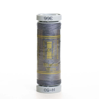 Hilo de coser 100% algodón colores (verde, ocre, marrón, beige, tostado, teja, gris, negro)