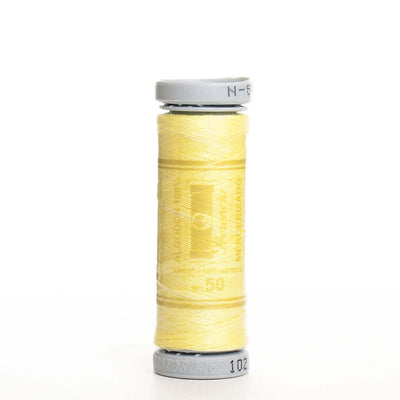 Hilo de coser 100% algodón colores (Blanco, amarillo, naranja, rojo, rosa, lila, azul, esmeralda)