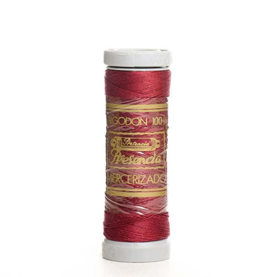 Hilo de coser 100% algodón colores (Blanco, amarillo, naranja, rojo, rosa, lila, azul, esmeralda)