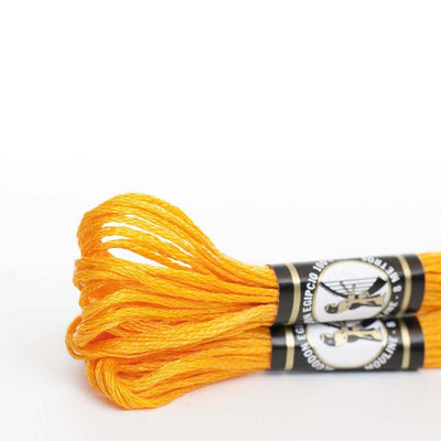 Mouliné especial Finca algodón (blanco, amarillo, naranja, rojo y rosa)