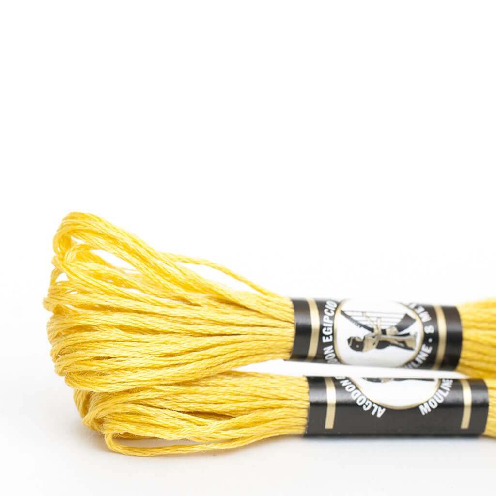 Mouliné especial Finca algodón (blanco, amarillo, naranja, rojo y rosa)