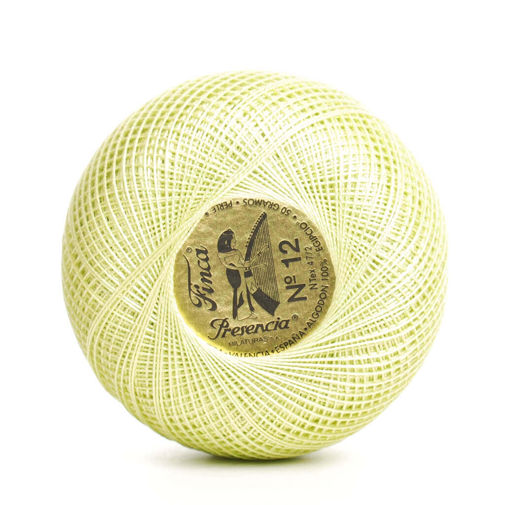 Perlé Finca 100% algodón egipcio nº12 colores fríos