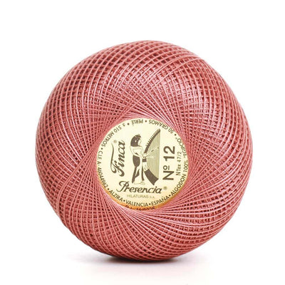 Perlé Finca 100% algodón egipcio nº12 colores cálidos