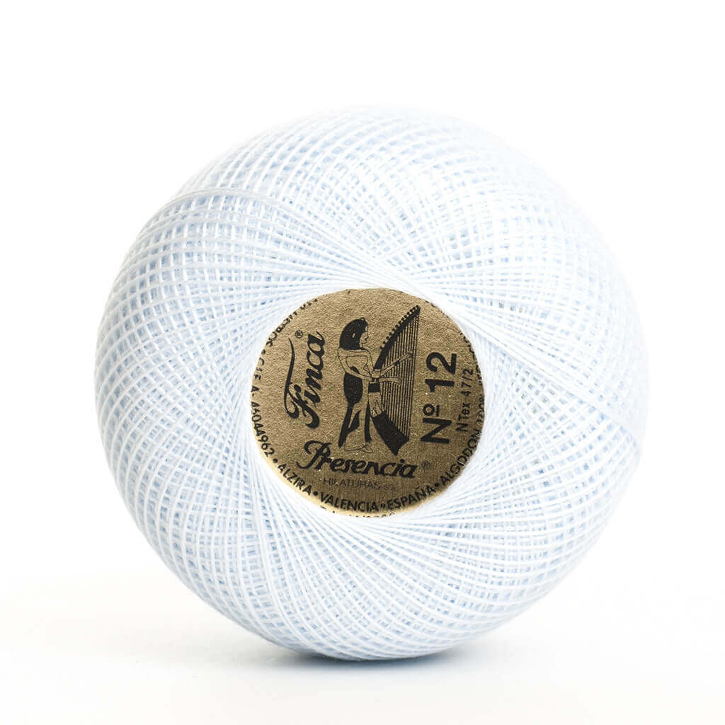 Perlé Finca 100% algodón egipcio nº8 colores fríos