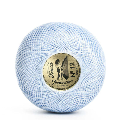 Perlé Finca 100% algodón egipcio nº12 colores fríos