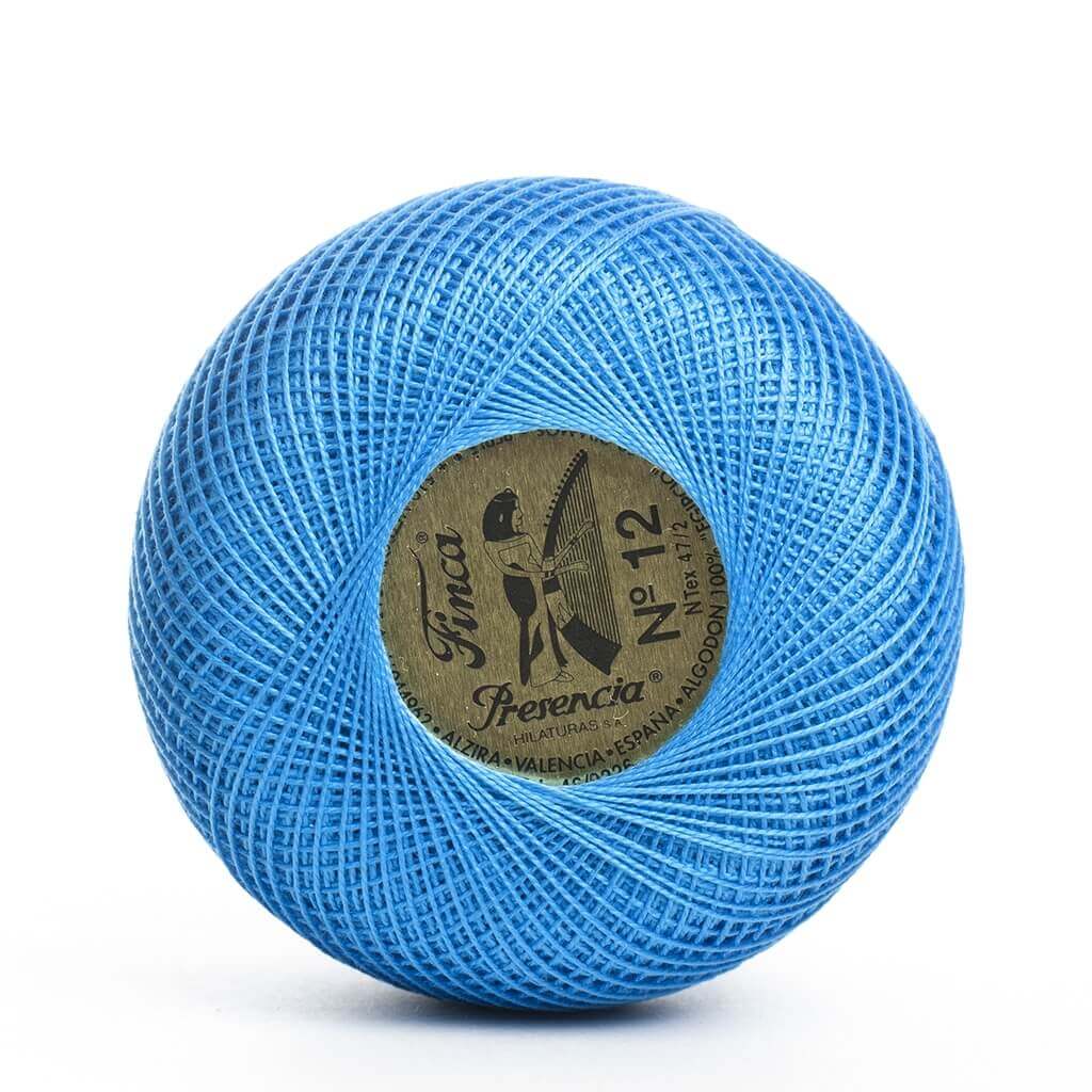 Perlé Finca 100% algodón egipcio nº12 colores fríos